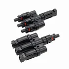 20 пар 3 to1 T филиал MC-4 разъем производителей по техническому надзору (TUV) IP67 PV MC-4 разъем используется для солнечной кабель 2,546 мм США ЕС CN склад