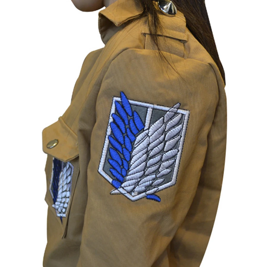 Пиджак костюма на Хэллоуин костюмы Титанов куртка Легион для косплея Эрена