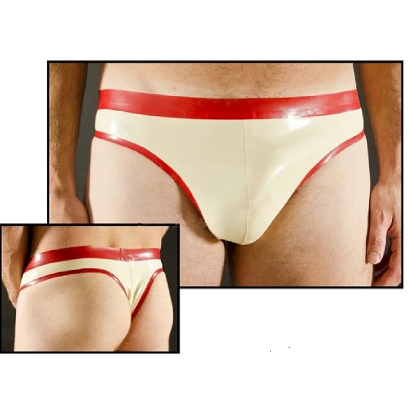 Латексные шорты трусы ручная работа под заказ w сексуальные красные