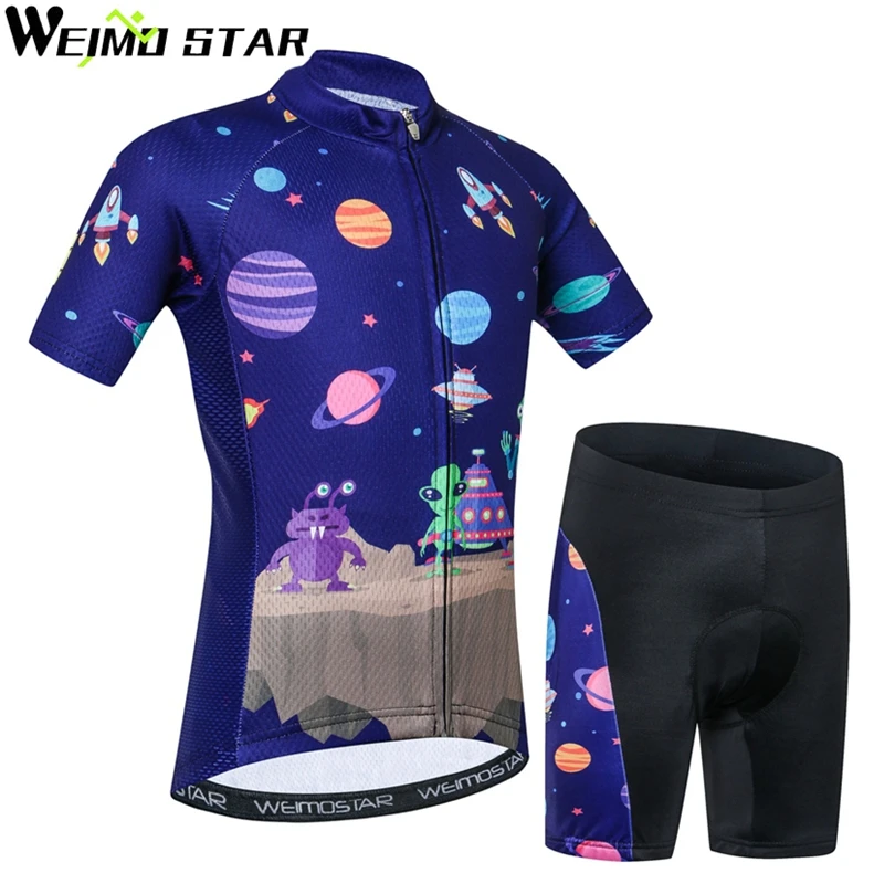 Weimostar/дышащие детские комплекты для велоспорта Майо Ropa De Ciclismo быстросохнущие