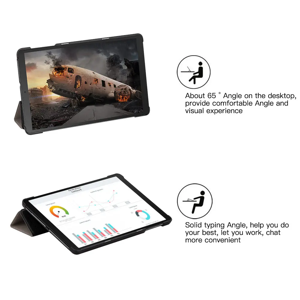 Аксессуары для Samsung Galaxy Tab A6 10 1 S Pen WiFi SM P580 P585 смарт чехол + Bluetooth клавиатура пленка