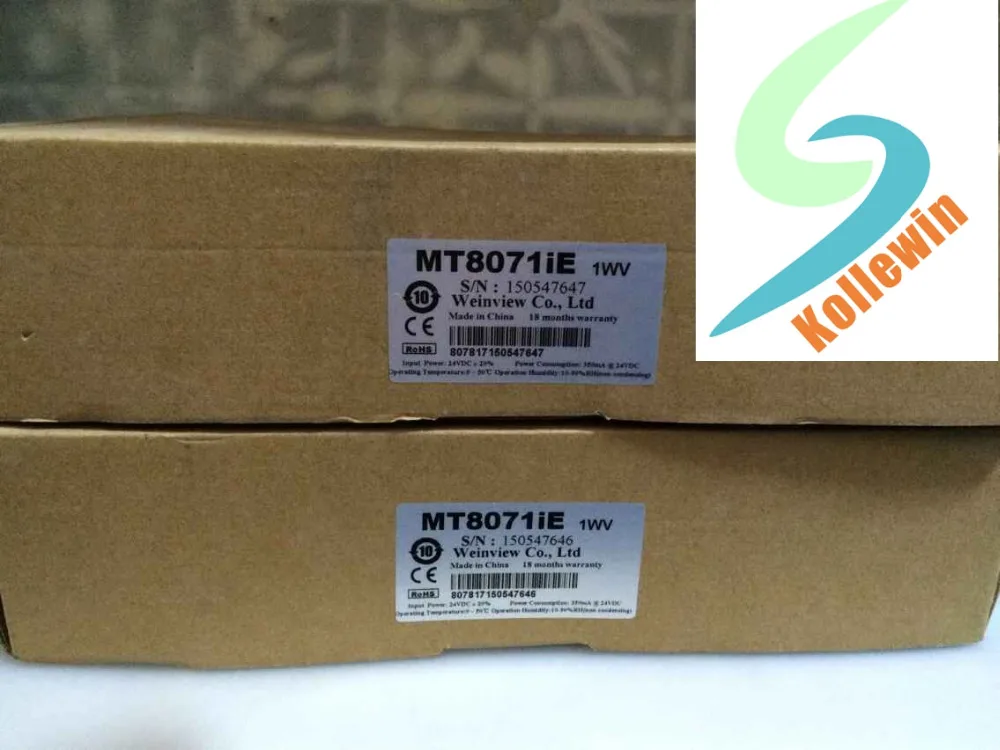 Weintek MT8071iE HMI, Weinview 7'' Touch Screen Panel replace MT8070iE & MT8070iH,TFT 32Bits(COMPATIBLE WITH ALLEN BRADLEY PLC'S