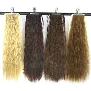 Кудрявые кудрявые синтетические волосы Soowee, мой маленький конский хвост, накладной хвост, удлинитель волос, конский волос на шпильках, заколки для волос