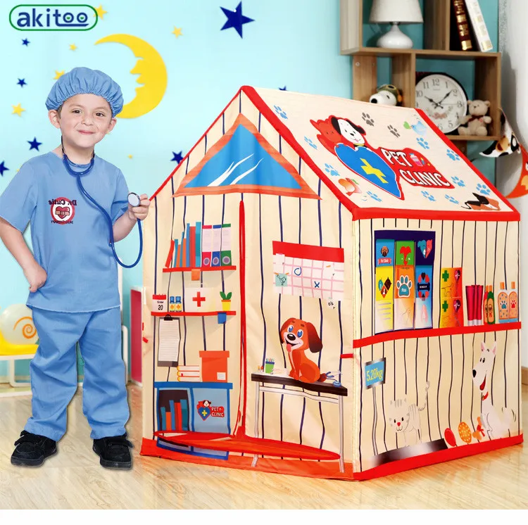 Новое поступление Детские больничные палатки akitoo для питомцев большой дом