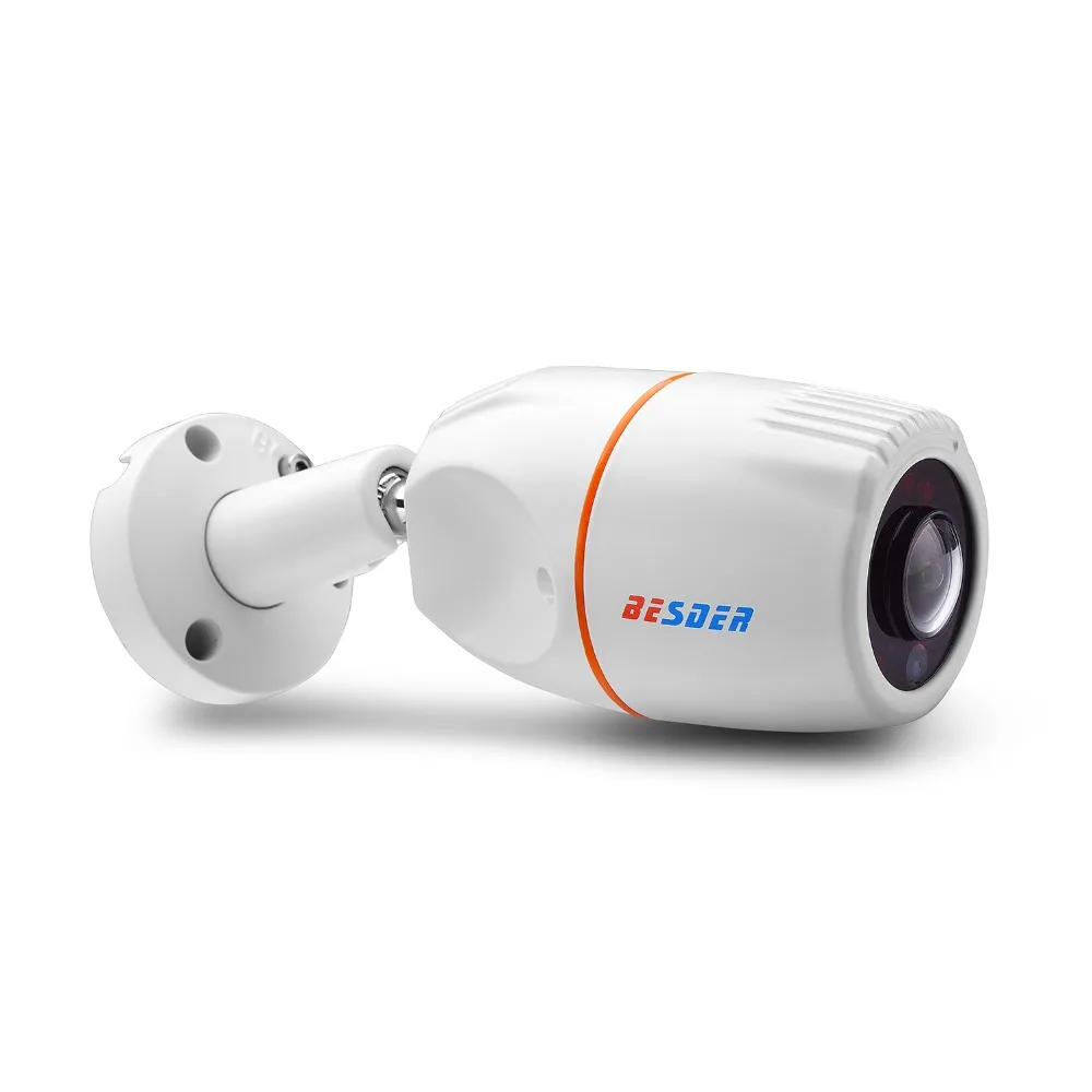 Besder 48V POE Fisheye Ip Камера HD 720 P/1080 P 1,7 мм Широкий формат 180 градусов панорамный антивандальный Открытый видеонаблюдения IP Cam