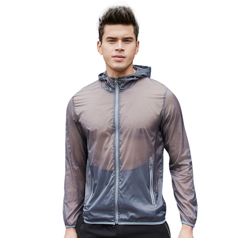 Ультратонкая куртка LoClimb для активного отдыха и походов с защитой от УФ лучей