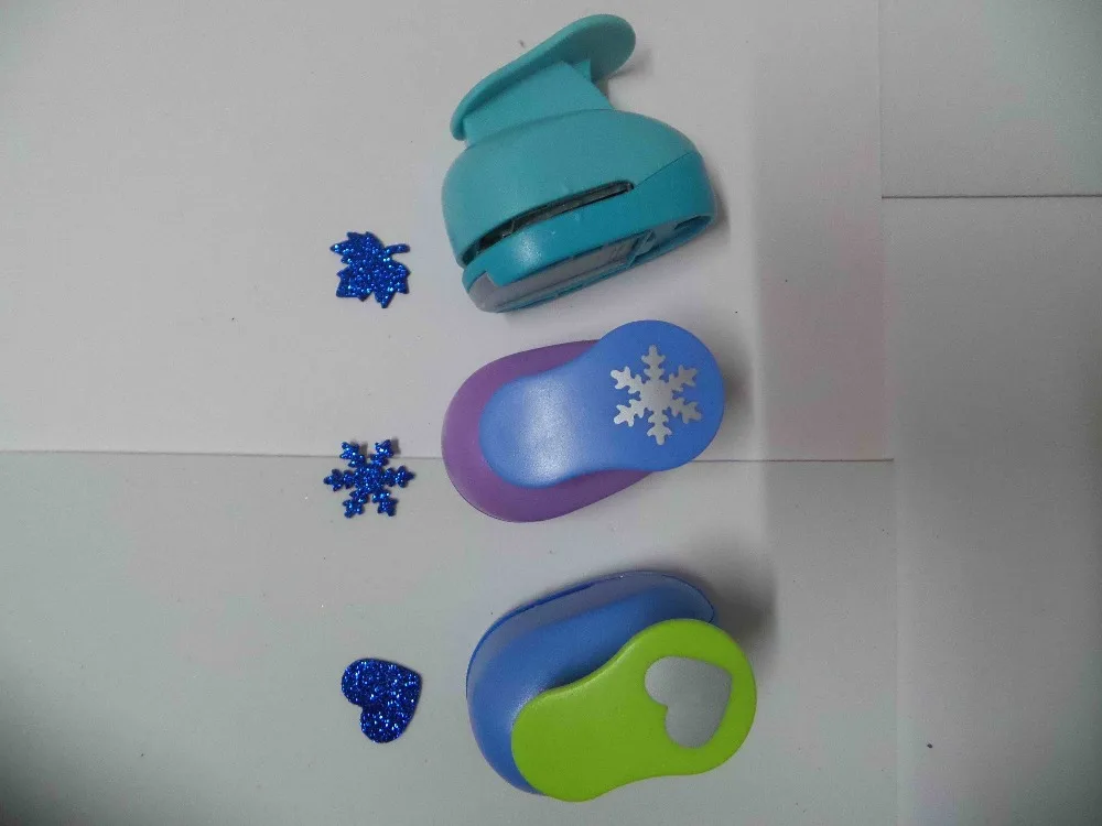 3 шт. (2 5 см) кленовый снежный цветок в форме сердца дырокол для рукоделия