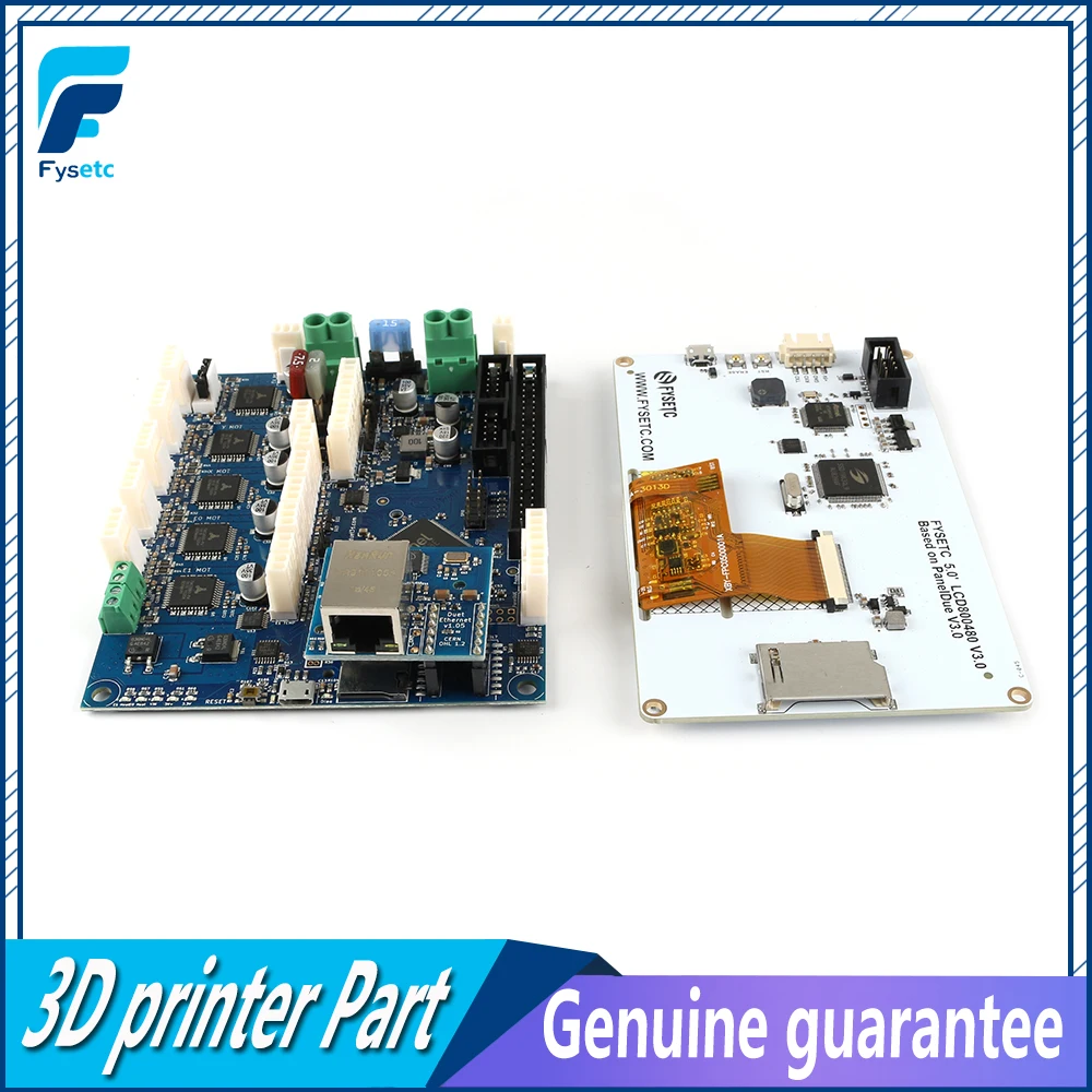 Clone Duet 2 Ethernet усовершенствованная 32 битная Электроника V1.04 с 5 дюймовым панелью 5i