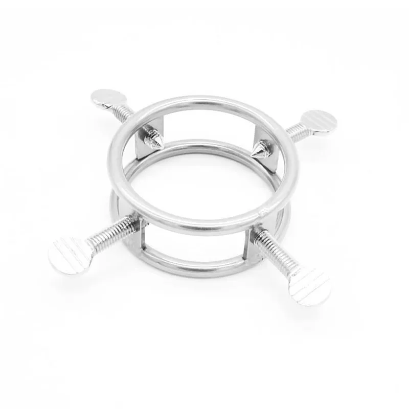 Новинка кольцо для пениса из нержавеющей стали шариковое растягивающее винт