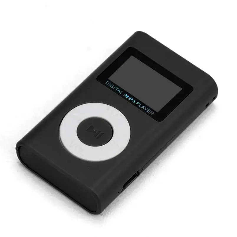 Музыкальный плеер USB мини MP3 плеер ЖК-экран Поддержка 32 ГБ Micro SD TF карта красные плееры# YU