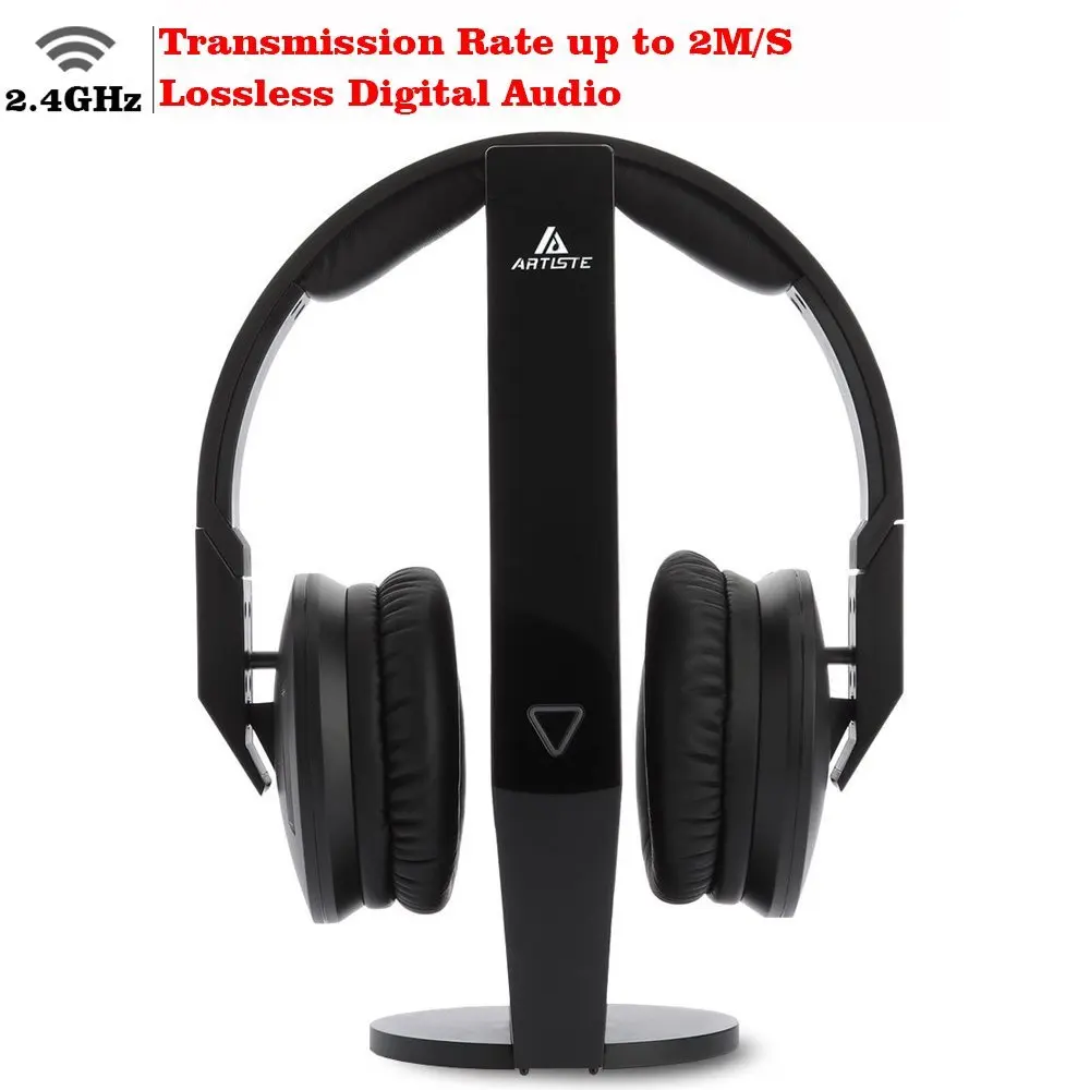 ARTISTE ADH500 бытовой Телевизор 2,4-gigabyte Беспроводные наушники с головным бортовой компьютер телефонов и игр общего назначения