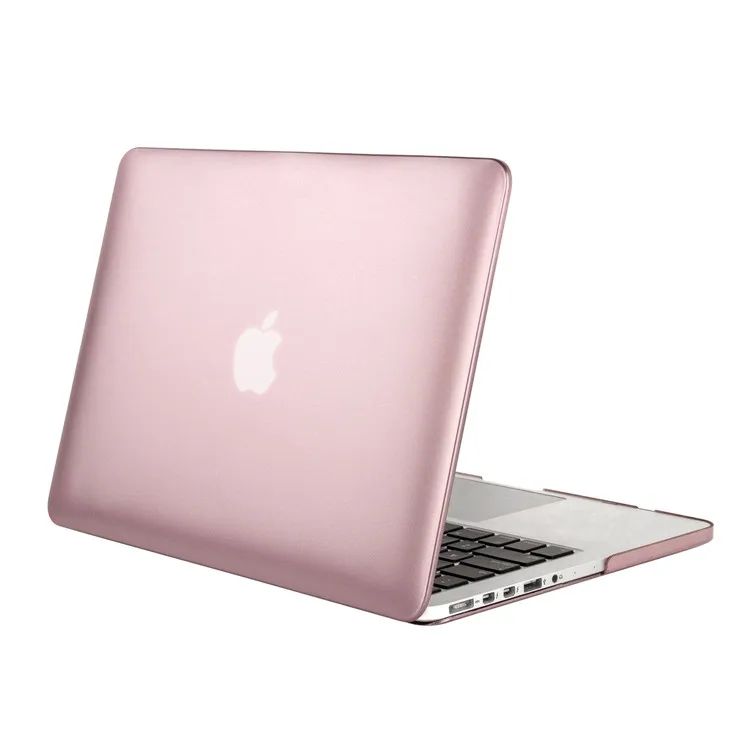 MOSISO ноутбук Mac 13 дюймов Чехол пластиковый матовый чехол для Macbook Air Pro 13 15 retina 2013+ силиконовый чехол - Цвет: Rose Gold