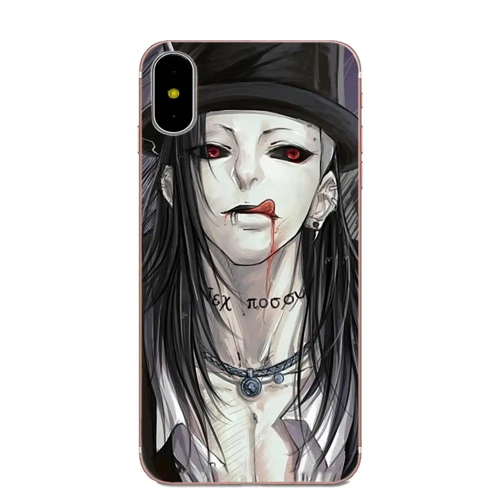 ТПУ хипстерский чехол Tokyo Ghoul Uta для Apple iPhone 4 4S 5 5C 5S SE 6 6S 7 8 Plus X XS Max XR|Чехлы-накладки| |