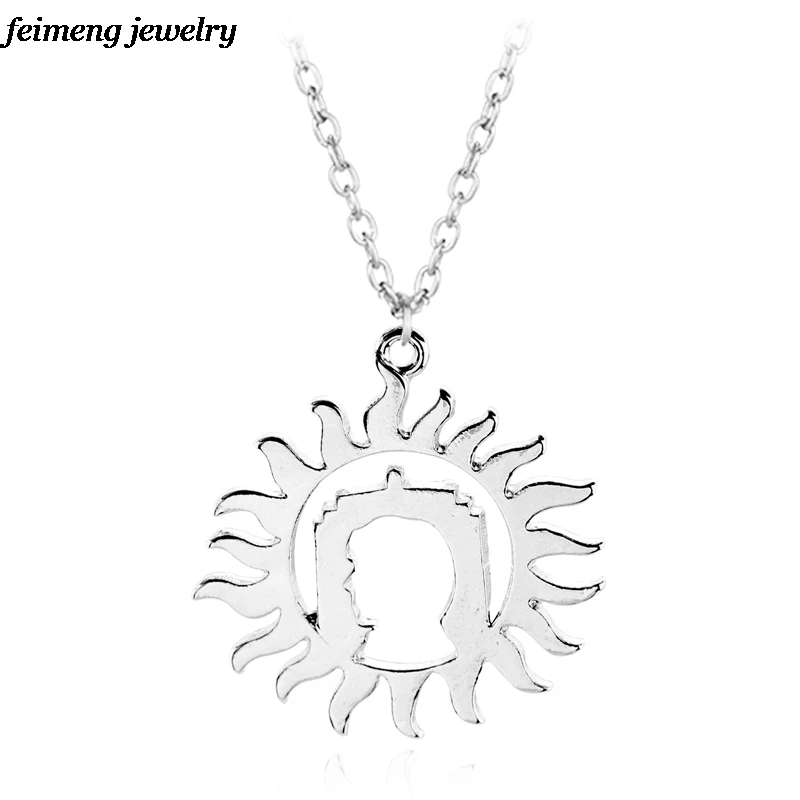 Супернатуральное ожерелье из сериала ТВ высшее качество серебряные ювелирные