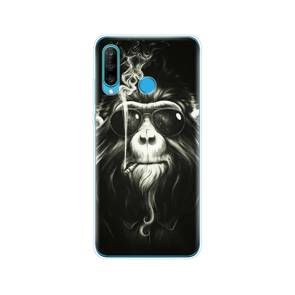 61885 Для huawei P30 Pro Чехол huawei P30Pro силиконовый мягкий ТПУ чехол для телефона на huawei P30 Pro VOG-L29 ELE-L29 P 30 Lite чехол-бампер - Цвет: 61885