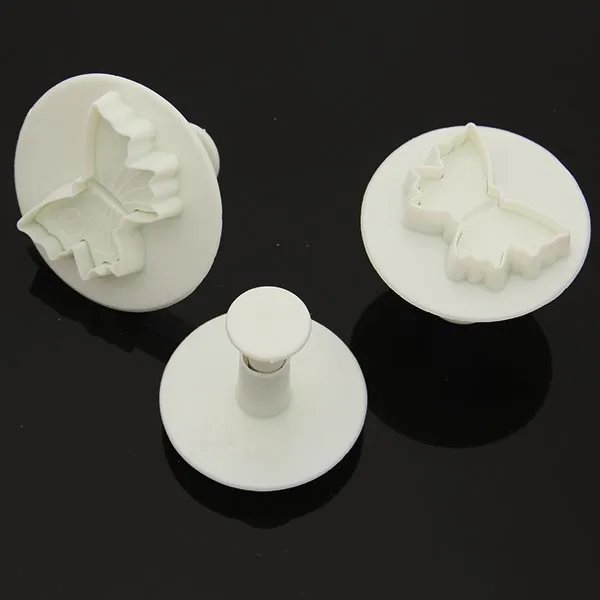 Инструменты для украшения тортов 3 шт./компл. плунжер бабочка резак форма