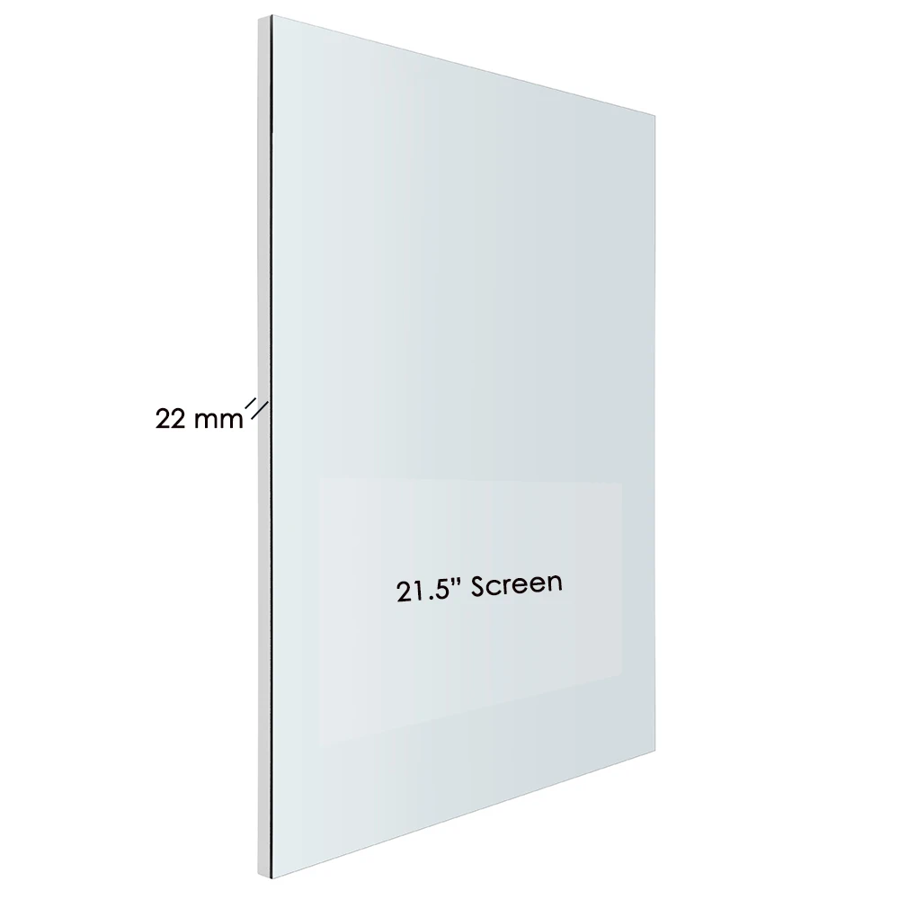 21 5 Дюймов Touch 600x800 мм магическое светодиодное Зеркало экран дисплея поддержка