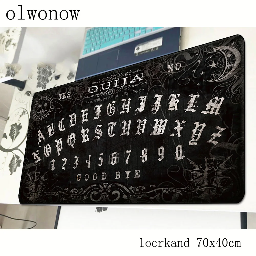 Ouija доска коврик для мыши 70x40 см большие коврики лучшие игровые геймеров Высокое