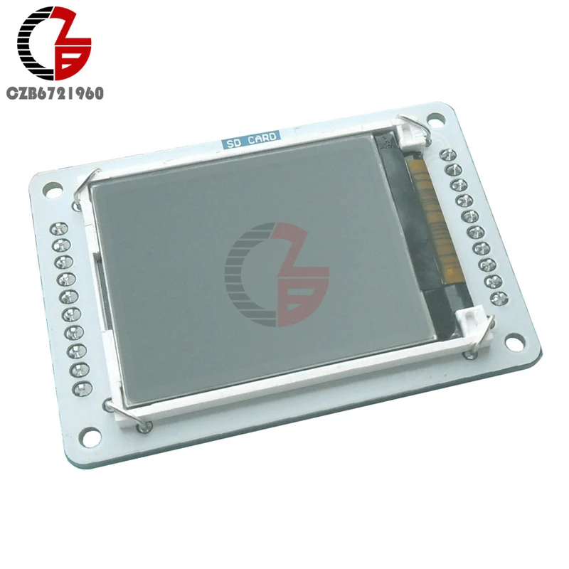 ЖК экран TFT 5 в постоянного тока 128x160 1 8 &quot щит модуль со слотом для карты MicroSD