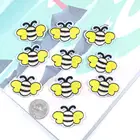 10 шт.лот мультяшная вышивка в виде пчелы