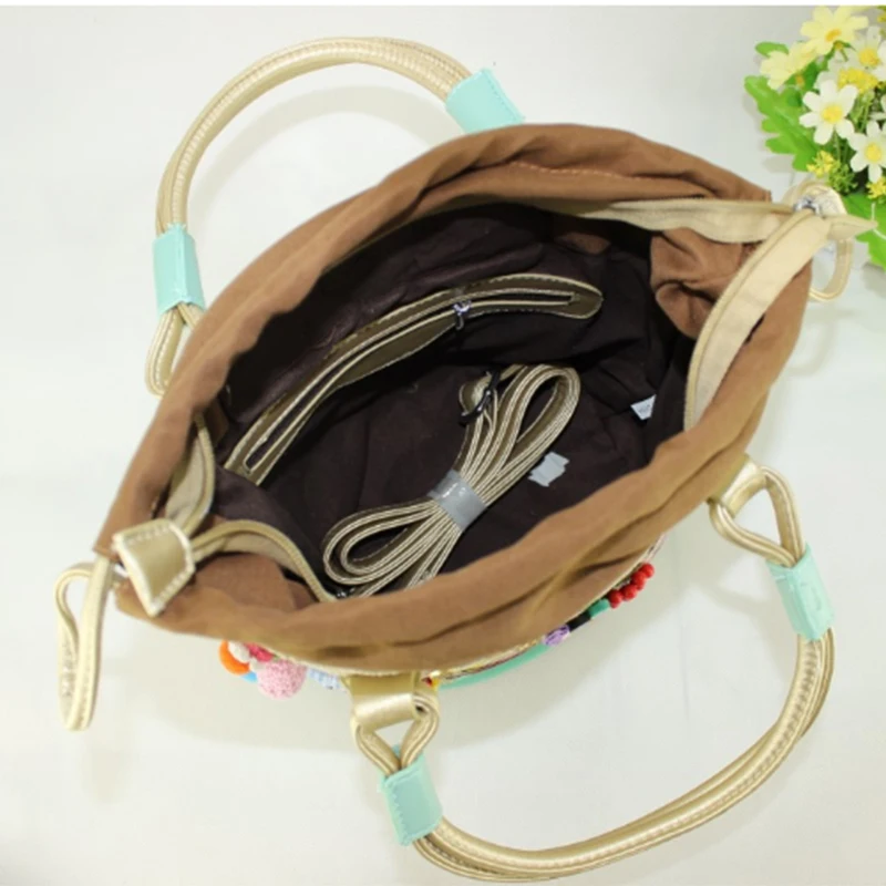 BS542 Высокого Качества Конфеты Цветные Сумки Холст Drawstring Сумка Женщины Почтальона