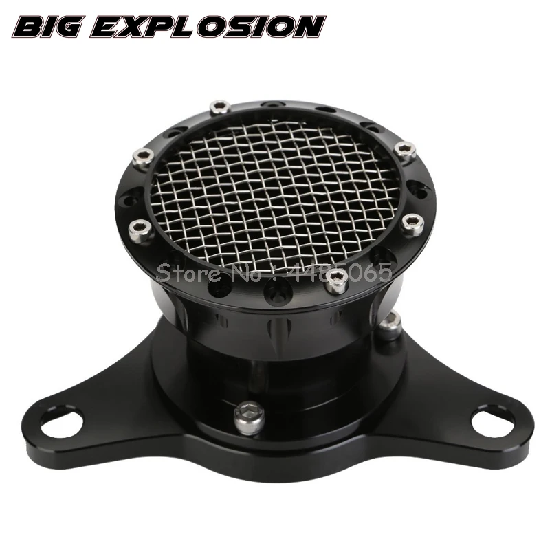 Фильтр Воздухоочиститель для мотоцикла Harley Sportster 883 1200 XL 48 2004 UP черный с ЧПУ