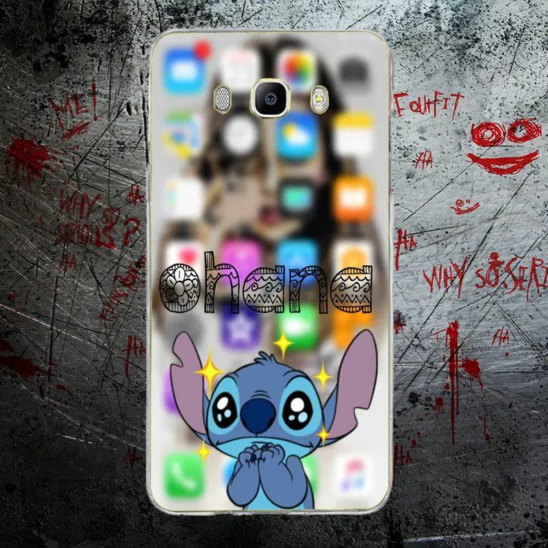 Picture 1 Для Samsung Galaxy A3 A5 A8 J1 J2 J3 J5 J7 основа мягкие силиконовые чехлы для мобильного телефона из термопластика Симпатичный мультфильм Лило стежка - Цвет: Picture 1
