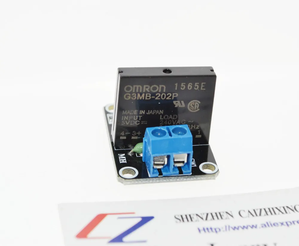 5 в 1 канал OMRON SSR высокоуровневый твердотельный релейный модуль 250 В 2 а для Arduino. Мы