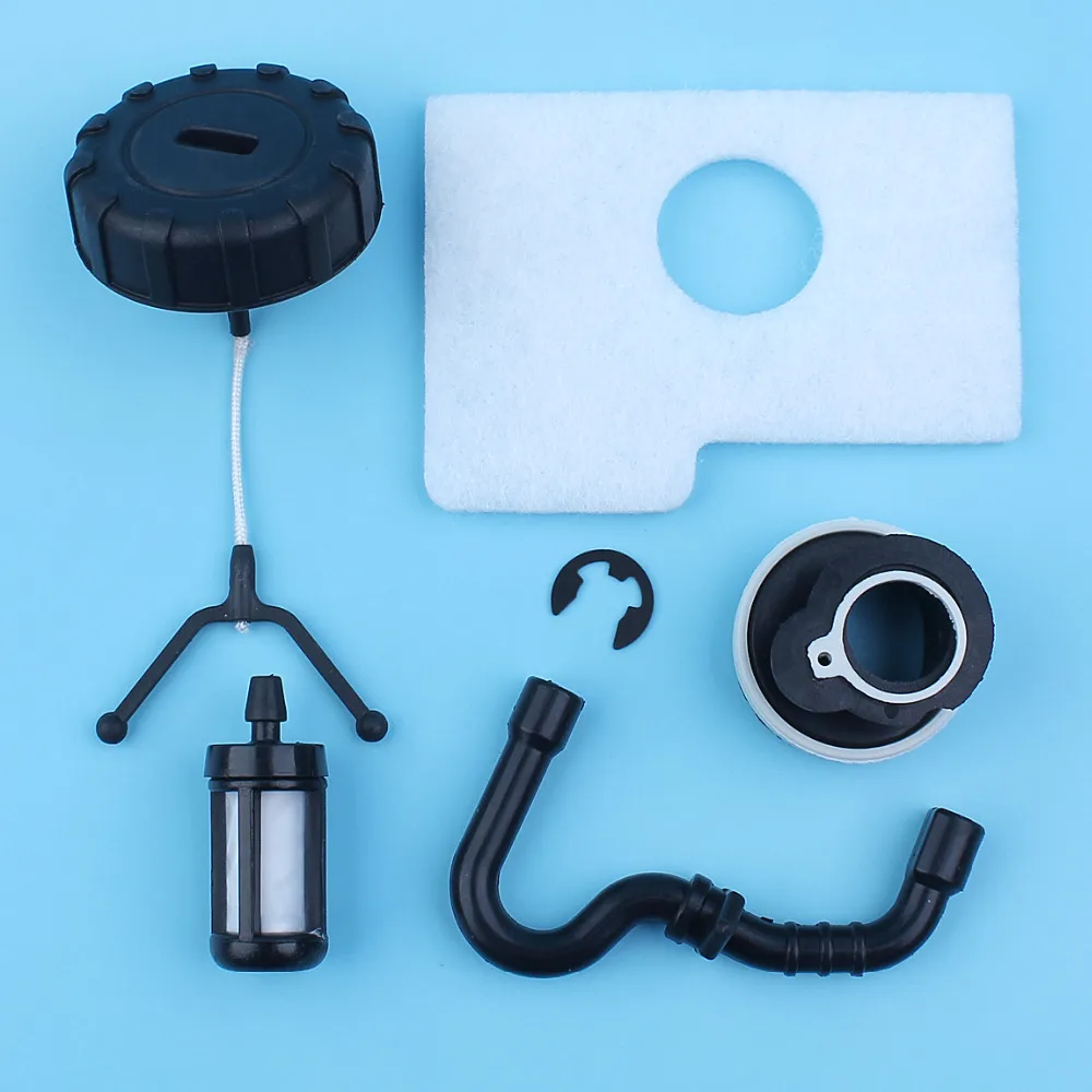 Air Fuel Filter Tube Hose Line Intake Manifold Tank Cap Kit For Stihl 018 MS180 017 MS170 C MS 170 180 Chainsaw 1130 022 2000 |