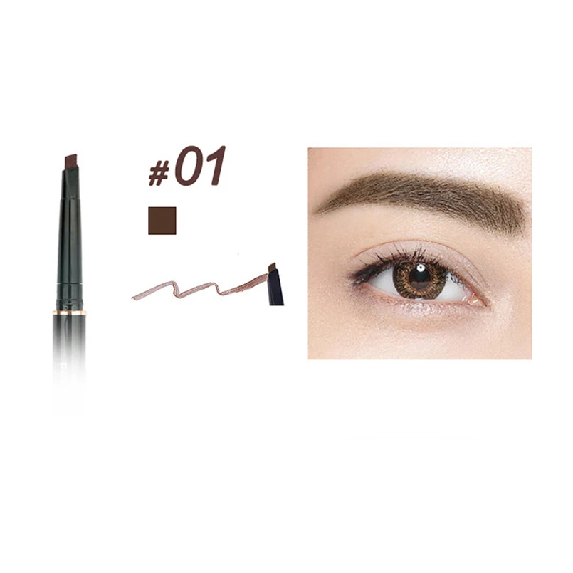 Lameila Brand Automatic Eyebrow Pencil with Brush Long Lasting Tint Natural 5 Colors Eye Brow Tattoo Waterproof Cosmetic | Красота и