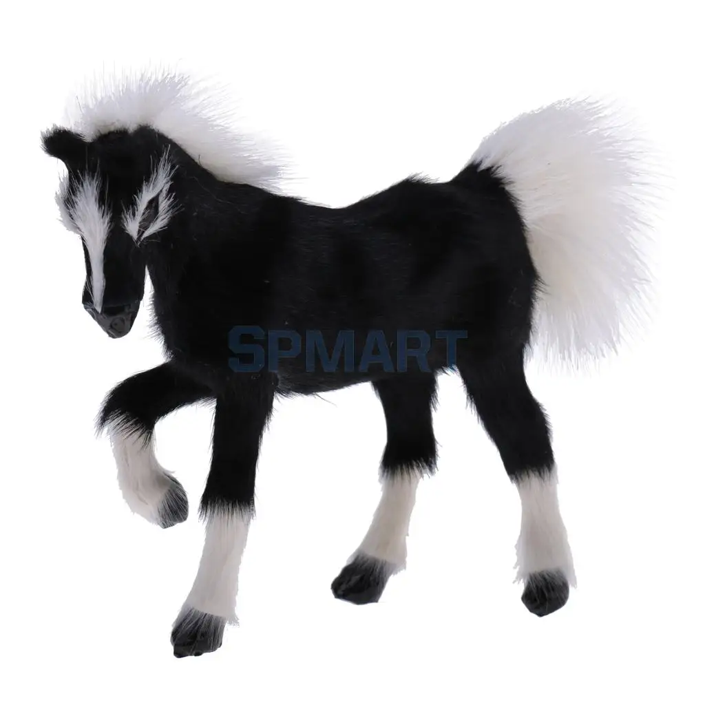 Реалистичная ферма двор зоопарк лошадь фигурки животных Детская модель