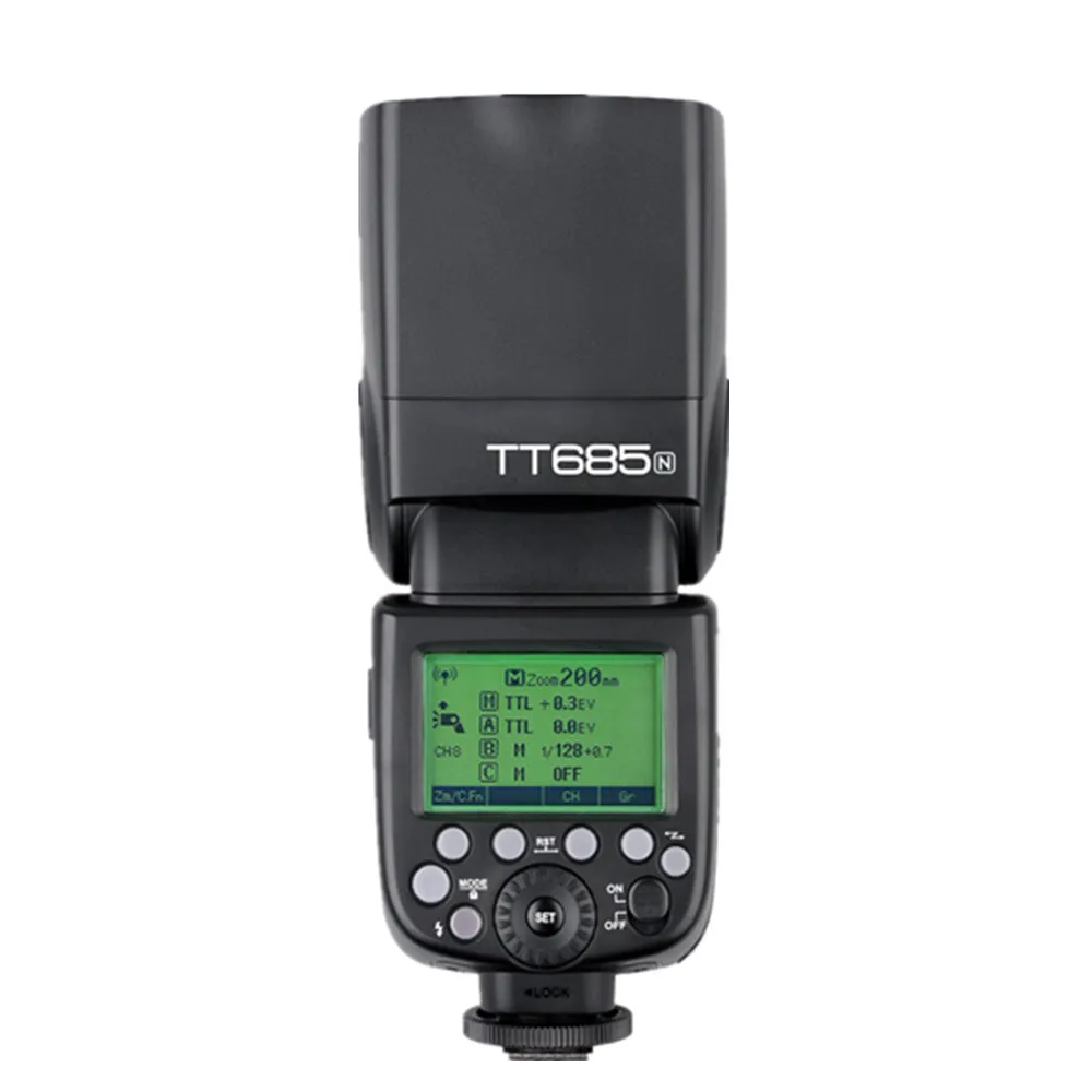 Беспроводная радиосистема GODOX TT685N i TTL 2 4G Master Slave Flash светильник Speedlite для Nikon D7100 D7000