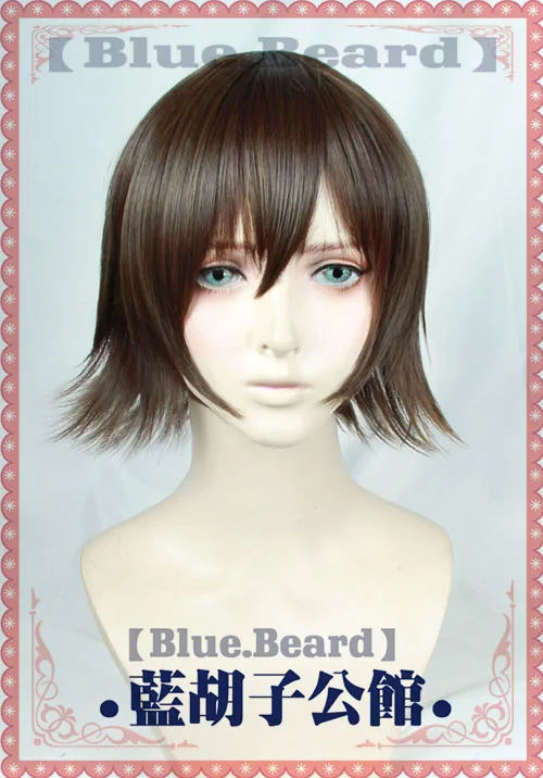 Парик для косплея аниме FF15 FFXV ultifantasy XV Iris Amicitia термостойкий из короткого льняного