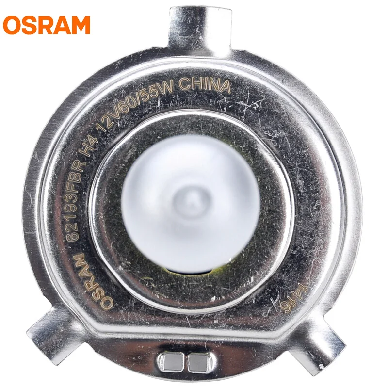 Лампа Ксеноновая OSRAM H4 12 V 60/55 W 2600 K противотуманный фонарь ксенон желтый свет 60%