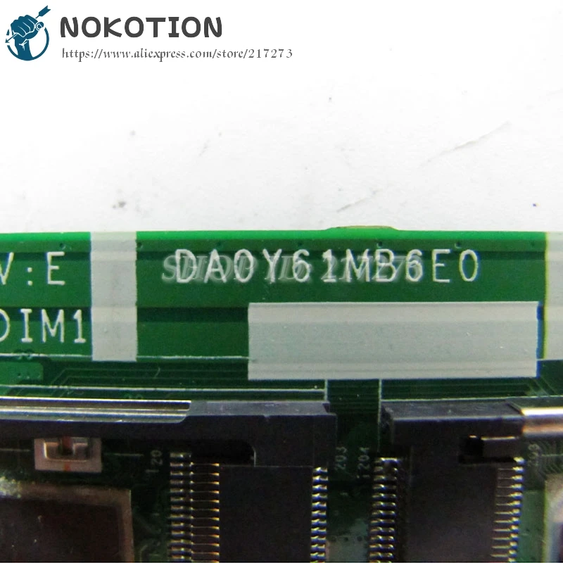 NOKOTION 774603-001 774603-501 774606-501 DA0Y61MB6E0 материнская плата для ноутбука hp pavilion X360 13-A SR1EF |