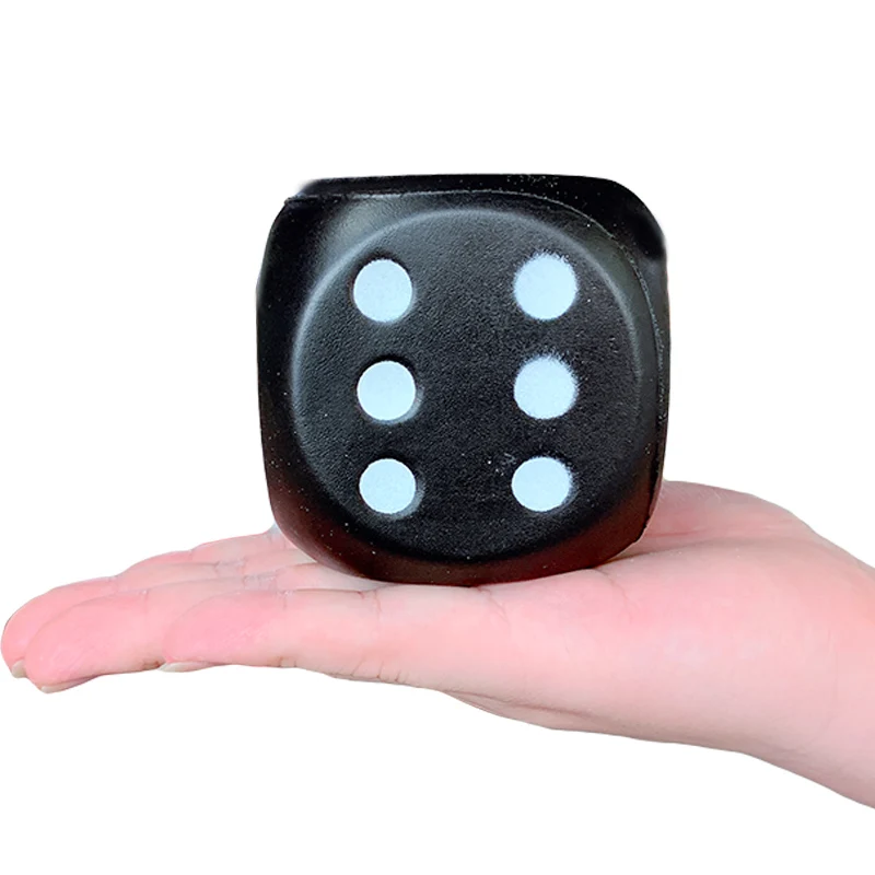 Jumbo Dice сжимающие игрушки мягкие медленно растущие образования моделирование крем ароматизированный стресс облегчение Забавный Рождественский подарок игрушка для детей