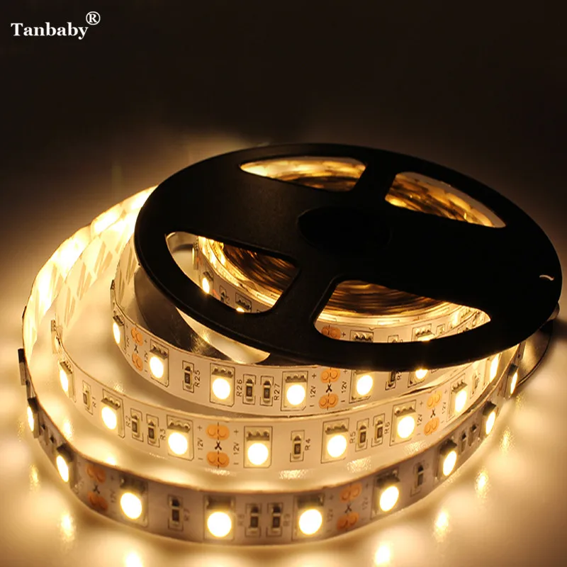 светодиодная лента Светодиодные Ленты 5050 SMD DC12V 5 М 150 Привело Гибкие ленты Номера