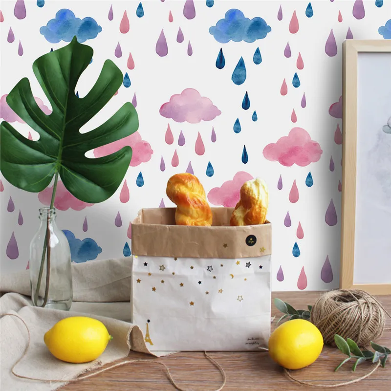 53x122 см Европейский мультфильм детская спальня наклейка на стену s DIY скандинавском стиле самоклеющиеся обои водонепроницаемая Наклейка на стену Наклейка