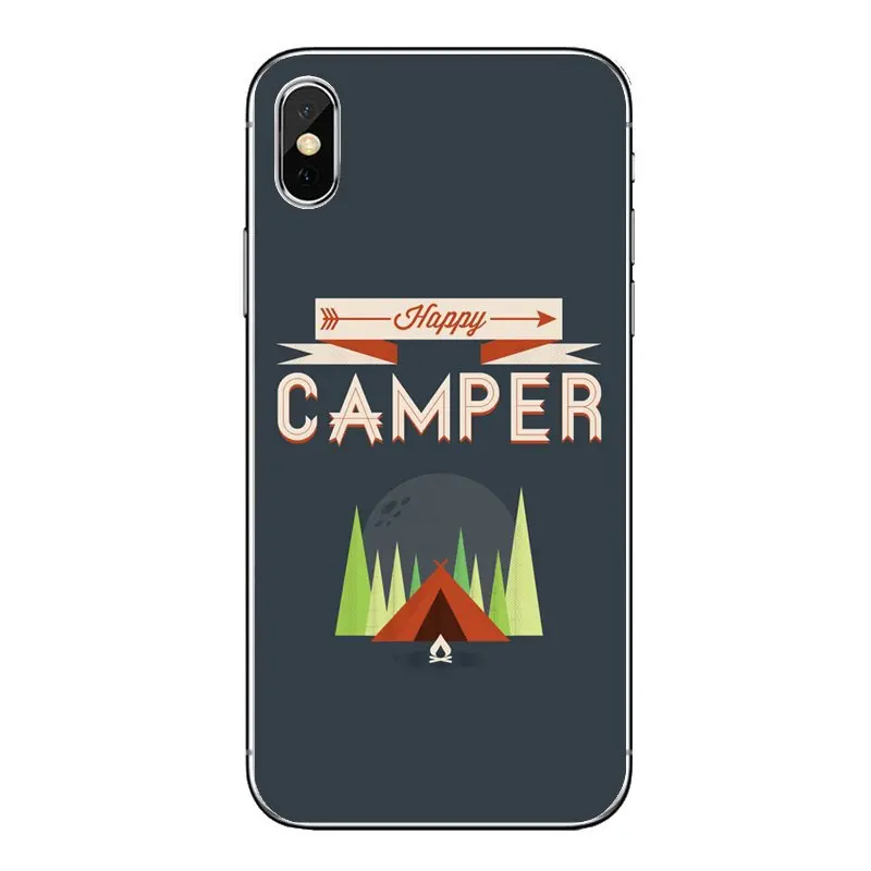 Красочные Happy Camper Pastel Poster мягкие прозрачные чехлы для LG G7 Q6 Q7 Q8 Q9 V30 X Power 2 3 OnePlus 3T 5T 6T