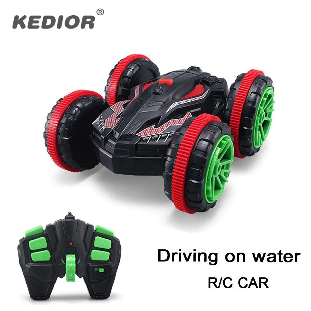1:18 nitro rc stunt car Off Road Buggy 2.4 г 4WD drift автомобиль может ездить на воде Электрический