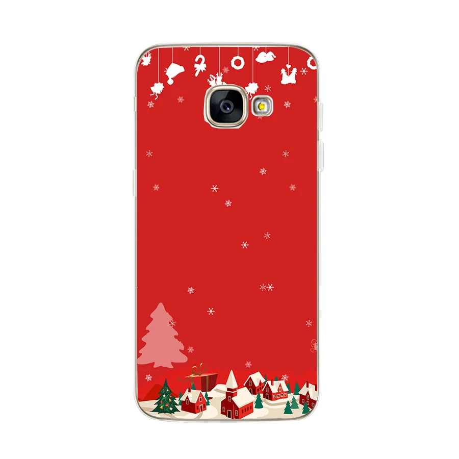 Merry Christmas Santa Claus Cover for Samsung Galaxy A30 A50 A5 2017 A7 A8 Plus 2018 S8 S9 S10 Lite S10e Case Coque |