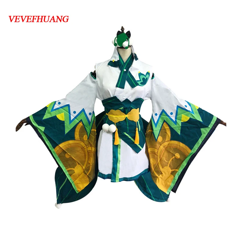 VEVEFHUANG 2018 игра Onmyoji Hotaru Kei новая кожа японское кимоно ролевая косплей костюм для