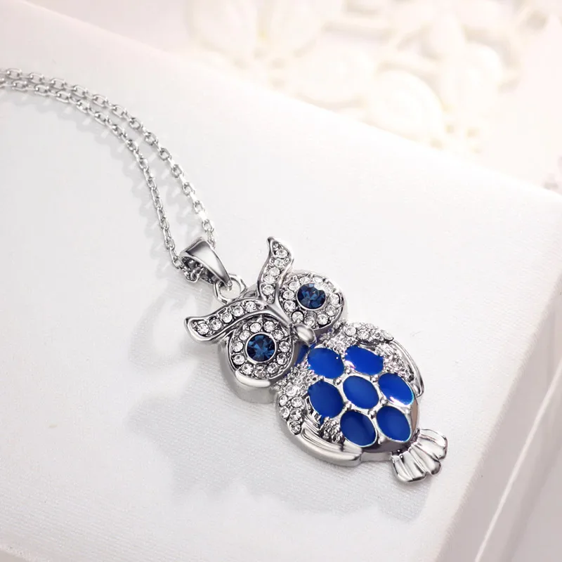 Neoglory австрийские стразы и чешские Стразы ожерелье с подвеской из эмалевого