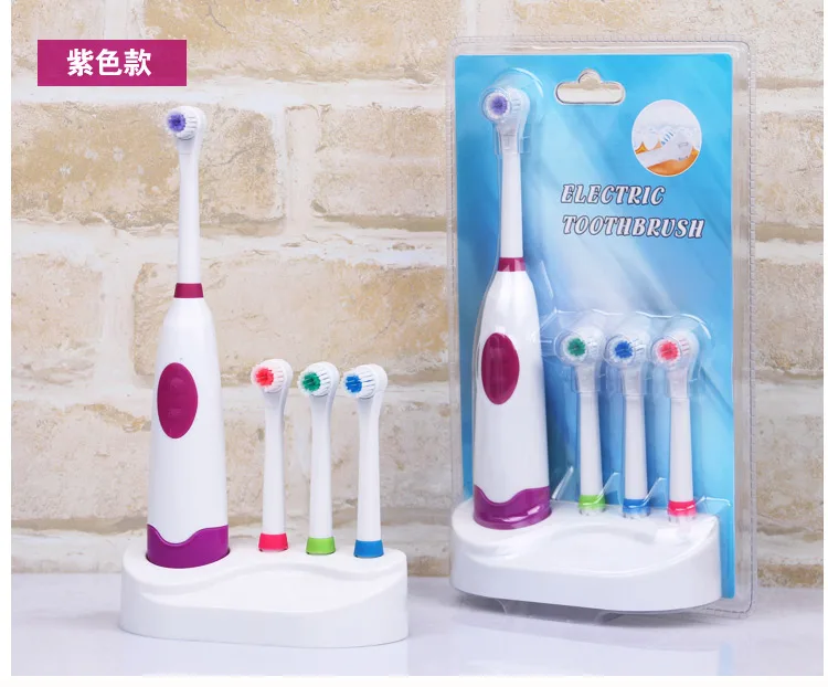 PARAQUAT Professional Electric Toothbrush Home Oral Care Devices Rotation Type Toothbrushes with Four Brush Heads | Бытовая техника