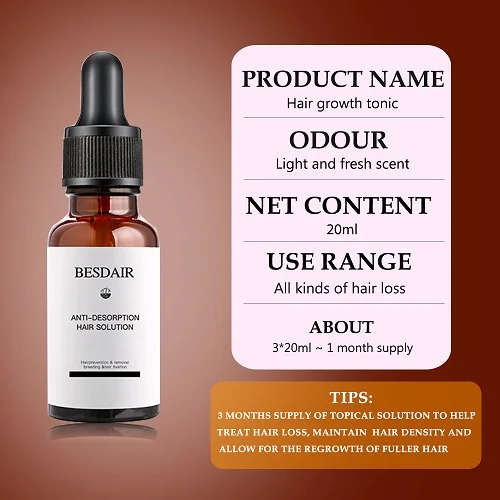 Hair Growth Essence Oil Anti Hair Loss Products for Hair Growth Treatment Genger Natural Serum Hair Thickener Care Solutions - Цвет: yfy10