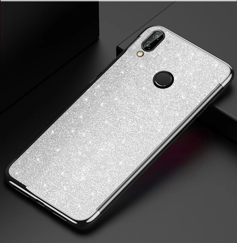 Блестящий Мягкий чехол из ТПУ для Huawei P smart Enjoy 7S Plus Nova 3i|Бамперы| |