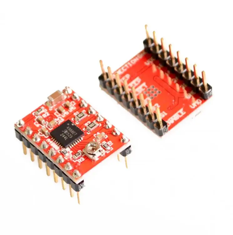 Reprap шаговый Драйвер A4988 двигатель драйвер модуль + радиатор|dropship heels|dropship jewelrydropship