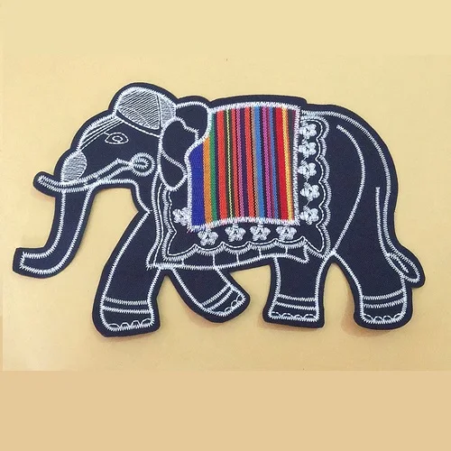 Нашивка С Вышивкой слона в этническом стиле|embroidered patch|patches appliquessewing patch |