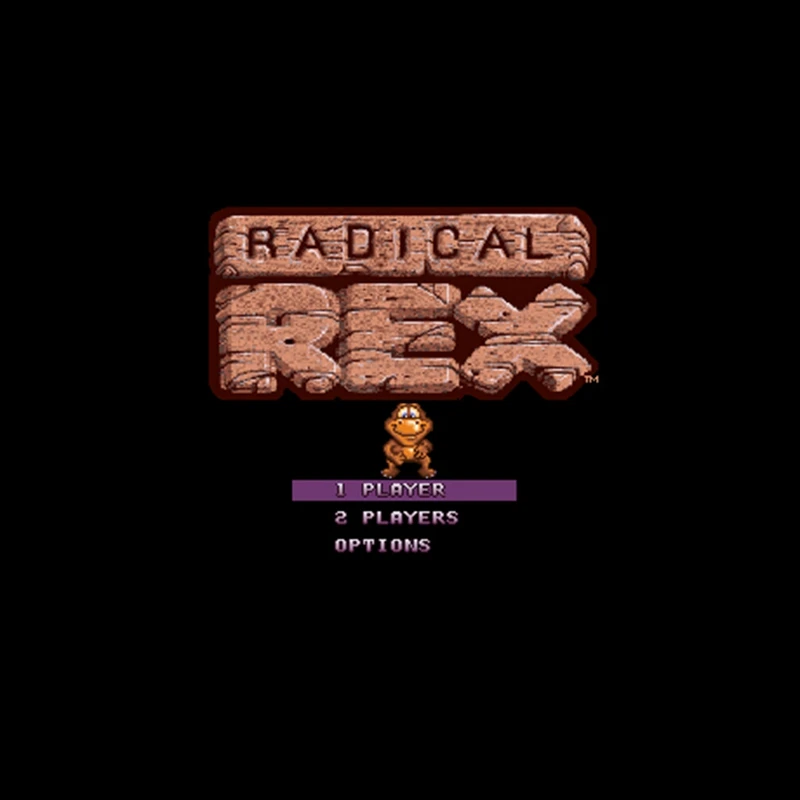 

Радикальный Рекс 16 бит большая серая игровая карта для NTSC игрока Прямая поставка