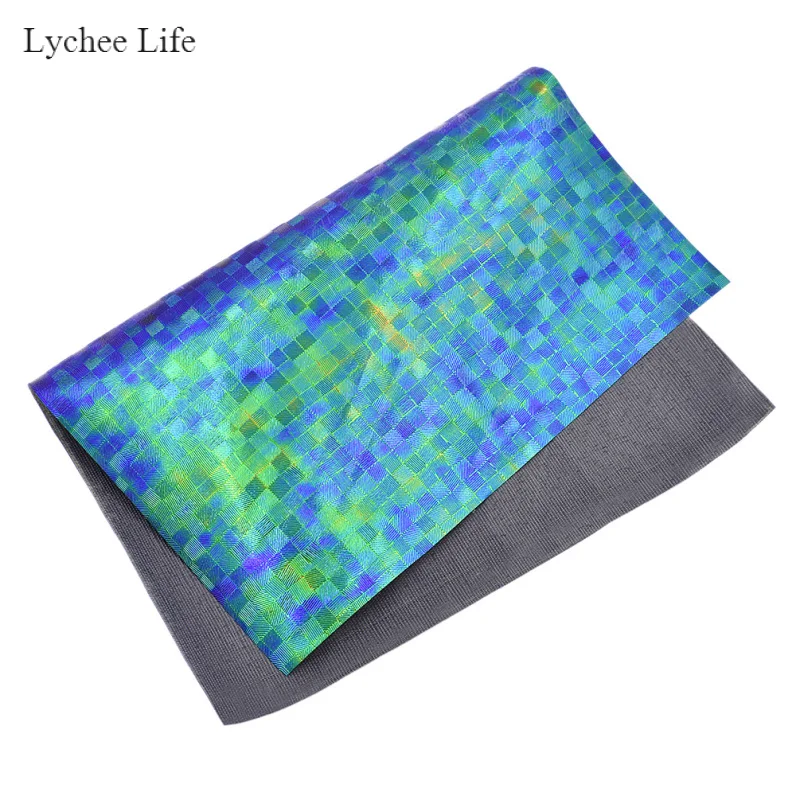 Lychee Life плед с принтом А4 ручная работа Сделай Сам ткань для синтетической кожи